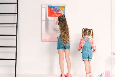 Lavagna magnetica cancellabile a secco modello Rose