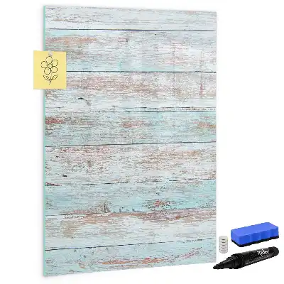 Lavagna magnetica cancellabile a secco modello Assi color pastello