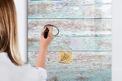 Lavagna magnetica cancellabile a secco modello Assi color pastello