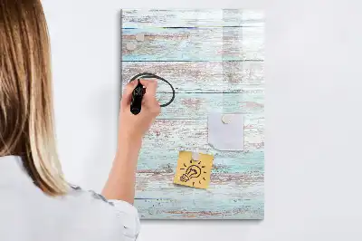 Lavagna magnetica cancellabile a secco modello Assi color pastello