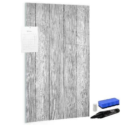 Lavagna magnetica cancellabile a secco con cornice in legno