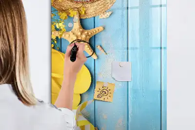 Lavagna magnetica cancellabile a secco accessorio per ufficio o casa