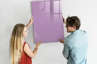 Lavagna magnetica cancellabile a secco colore lilla