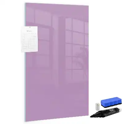 Lavagna magnetica cancellabile a secco colore lilla