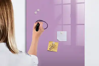 Lavagna magnetica cancellabile a secco colore lilla