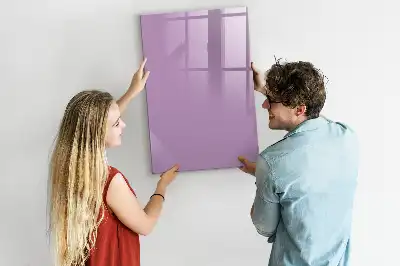 Lavagna magnetica cancellabile a secco colore lilla