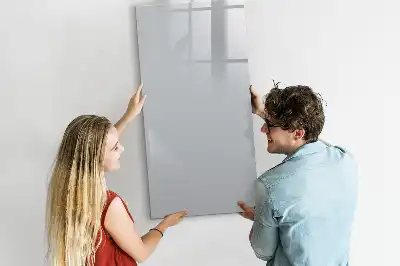 Lavagna magnetica cancellabile a secco colore grigio chiaro