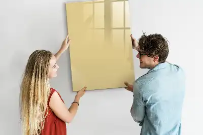 Lavagna magnetica cancellabile a secco color crema