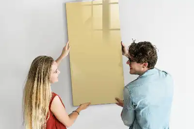 Lavagna magnetica cancellabile a secco color crema