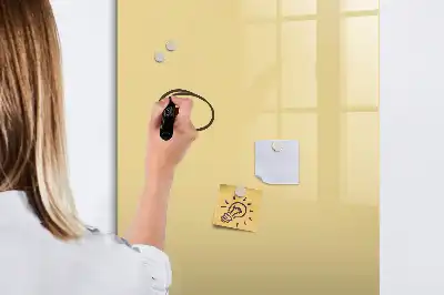 Lavagna magnetica cancellabile a secco color crema