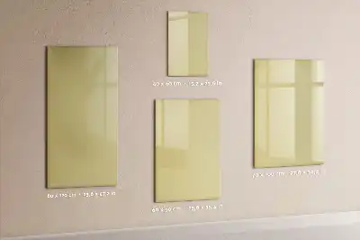 Lavagna magnetica cancellabile a secco color crema