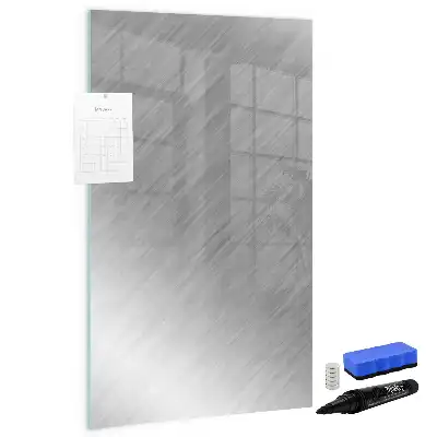 Lavagna magnetica cancellabile a secco con finitura effetto metallizzato