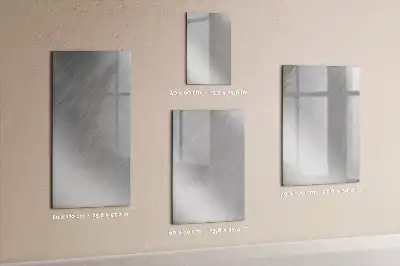 Lavagna magnetica cancellabile a secco con finitura effetto metallizzato