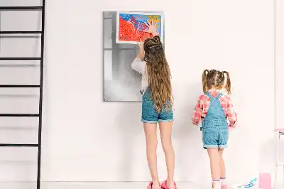 Lavagna magnetica cancellabile a secco con finitura effetto metallizzato