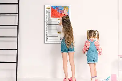 Lavagna magnetica cancellabile a secco con design lista delle cose da fare
