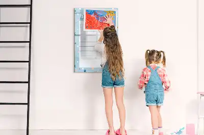 Lavagna magnetica cancellabile a secco con design lista delle cose da fare