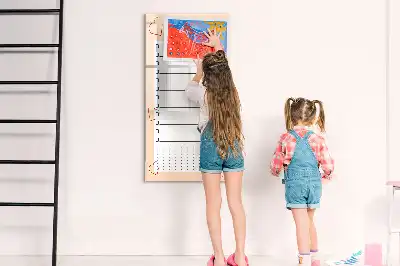 Lavagna magnetica cancellabile a secco con design lista delle cose da fare