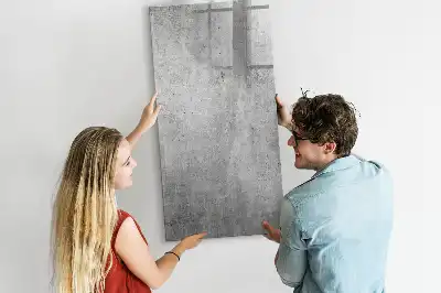 Lavagna magnetica cancellabile a secco color cemento chiaro