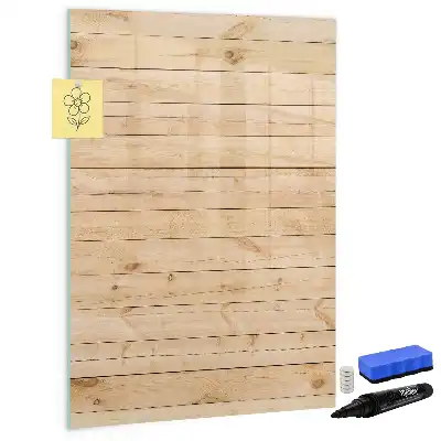 Lavagna magnetica cancellabile a secco modello Assi chiare