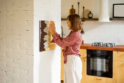 Lavagna magnetica cancellabile a secco con decorazione gelato