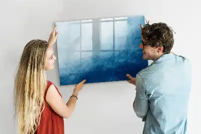 Lavagna magnetica per disegnare motivo astrazione dell'acqua