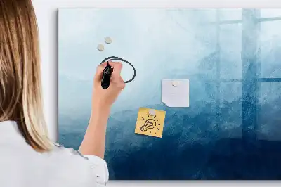 Lavagna magnetica per disegnare motivo astrazione dell'acqua