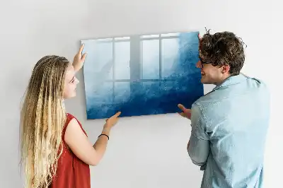 Lavagna magnetica per disegnare motivo astrazione dell'acqua
