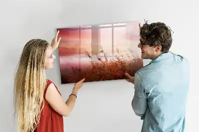 Lavagna magnetica per scrivere motivo Mattina nebbiosa