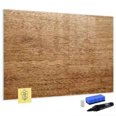 Lavagna magnetica per scrivere in legno chiaro