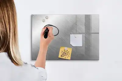 Lavagna magnetica superficie da parete in metallo per scrivere