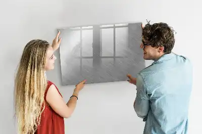 Lavagna magnetica superficie da parete in metallo per scrivere