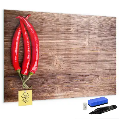 Lavagna magnetica per disegnare modello Peperoncini