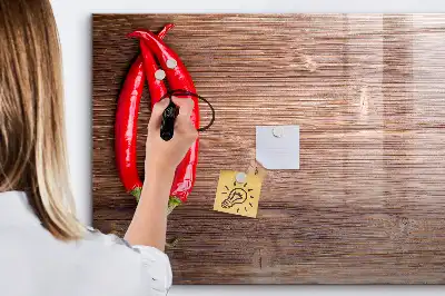 Lavagna magnetica per disegnare modello Peperoncini