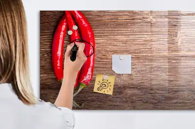 Lavagna magnetica per disegnare modello Peperoncini