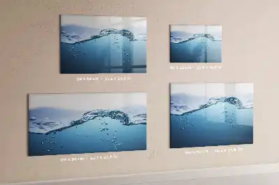 Lavagna magnetica per disegnare modello Dettaglio d'acqua