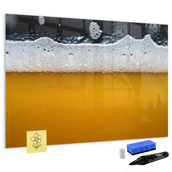 Spillatrice per birra con lavagna magnetica abbinata