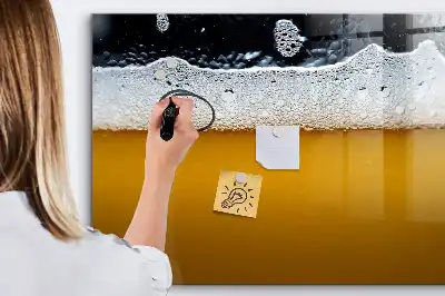 Spillatrice per birra con lavagna magnetica abbinata