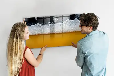 Spillatrice per birra con lavagna magnetica abbinata