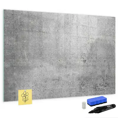 Lavagna magnetica per disegnare su muro grezzo