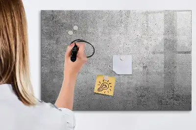 Lavagna magnetica per disegnare su muro grezzo