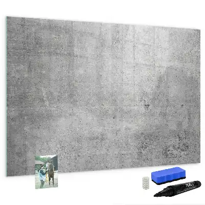 Lavagna magnetica per disegnare su muro grezzo