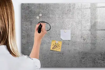 Lavagna magnetica per disegnare su muro grezzo
