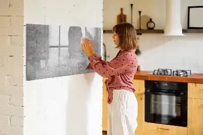 Lavagna magnetica per disegnare su muro grezzo