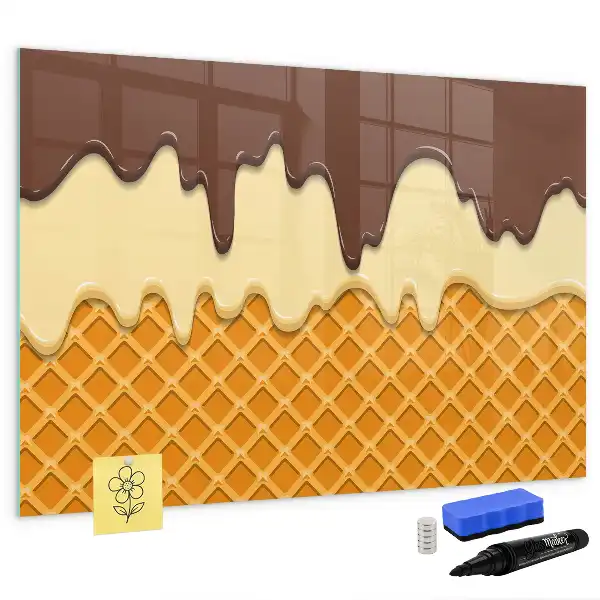 Lavagna magnetica per disegnare modello Gelato