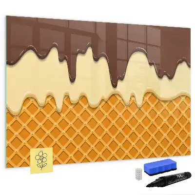 Lavagna magnetica per disegnare modello Gelato