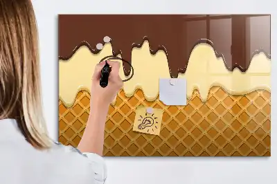 Lavagna magnetica per disegnare modello Gelato