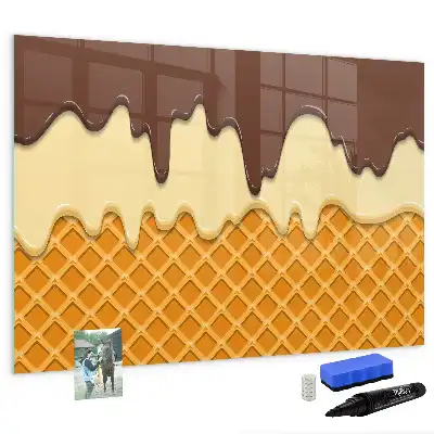 Lavagna magnetica per disegnare modello Gelato