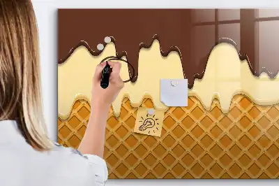 Lavagna magnetica per disegnare modello Gelato