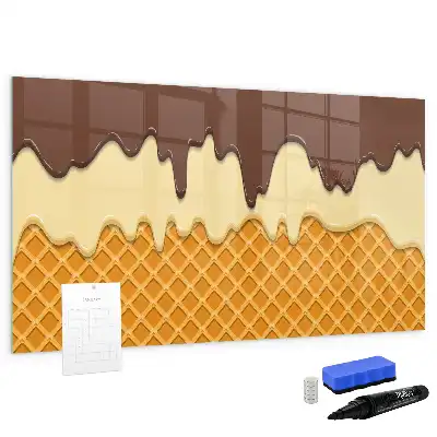 Lavagna magnetica per disegnare modello Gelato