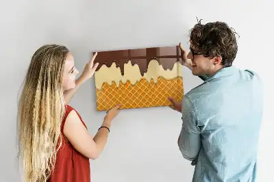 Lavagna magnetica per disegnare modello Gelato